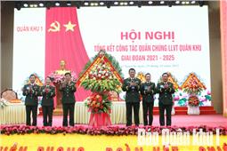 Quân khu tổng kết công tác quần chúng giai đoạn 2021 – 2025